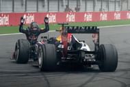 Sebastian Vettel won 4 driver's titles in a row at Red Bull, their only championships to date.